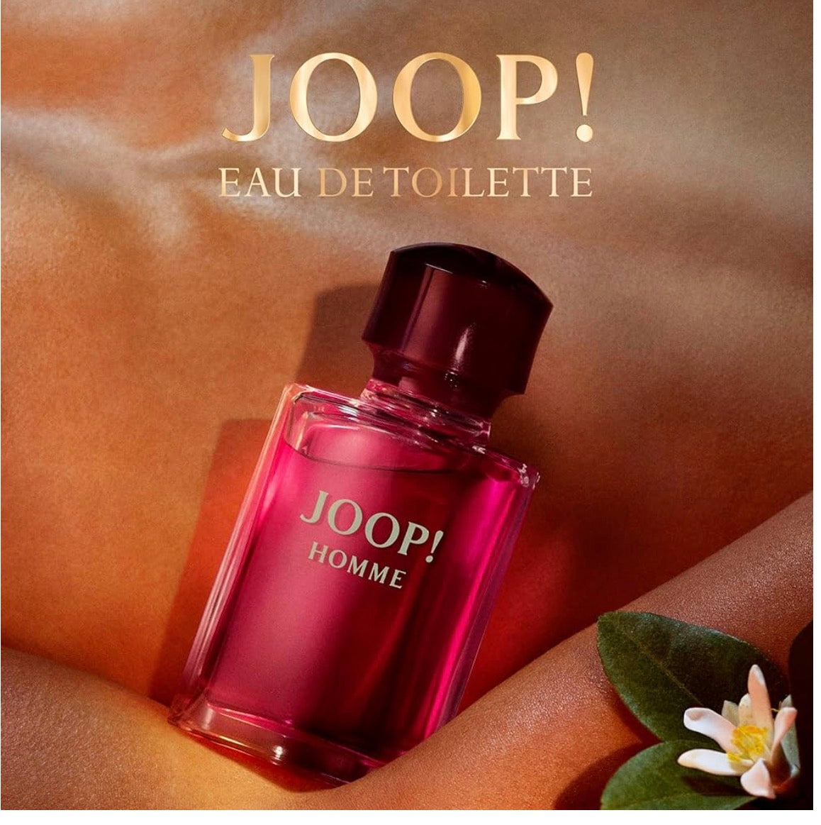 Joop! Homme Eau de Toilette – Ambery Men's Cologne – With Notes of Cinnamon, Jasmine, Vanilla & Sandalwood – Luxury Perfumes for Men – Long Lasting Fragrance