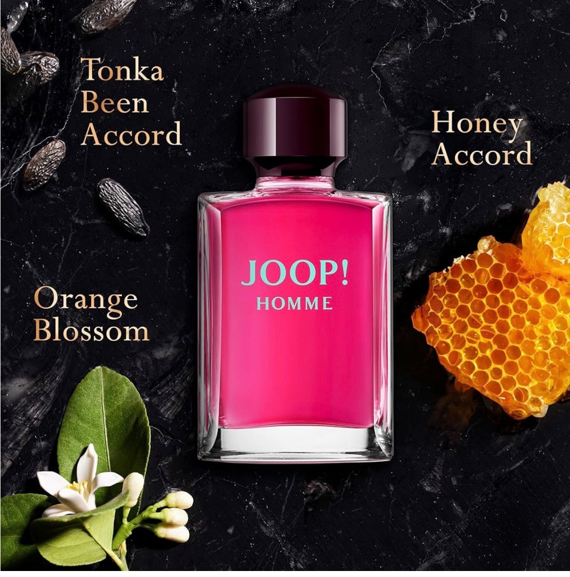 Joop! Homme Eau de Toilette – Ambery Men's Cologne – With Notes of Cinnamon, Jasmine, Vanilla & Sandalwood – Luxury Perfumes for Men – Long Lasting Fragrance