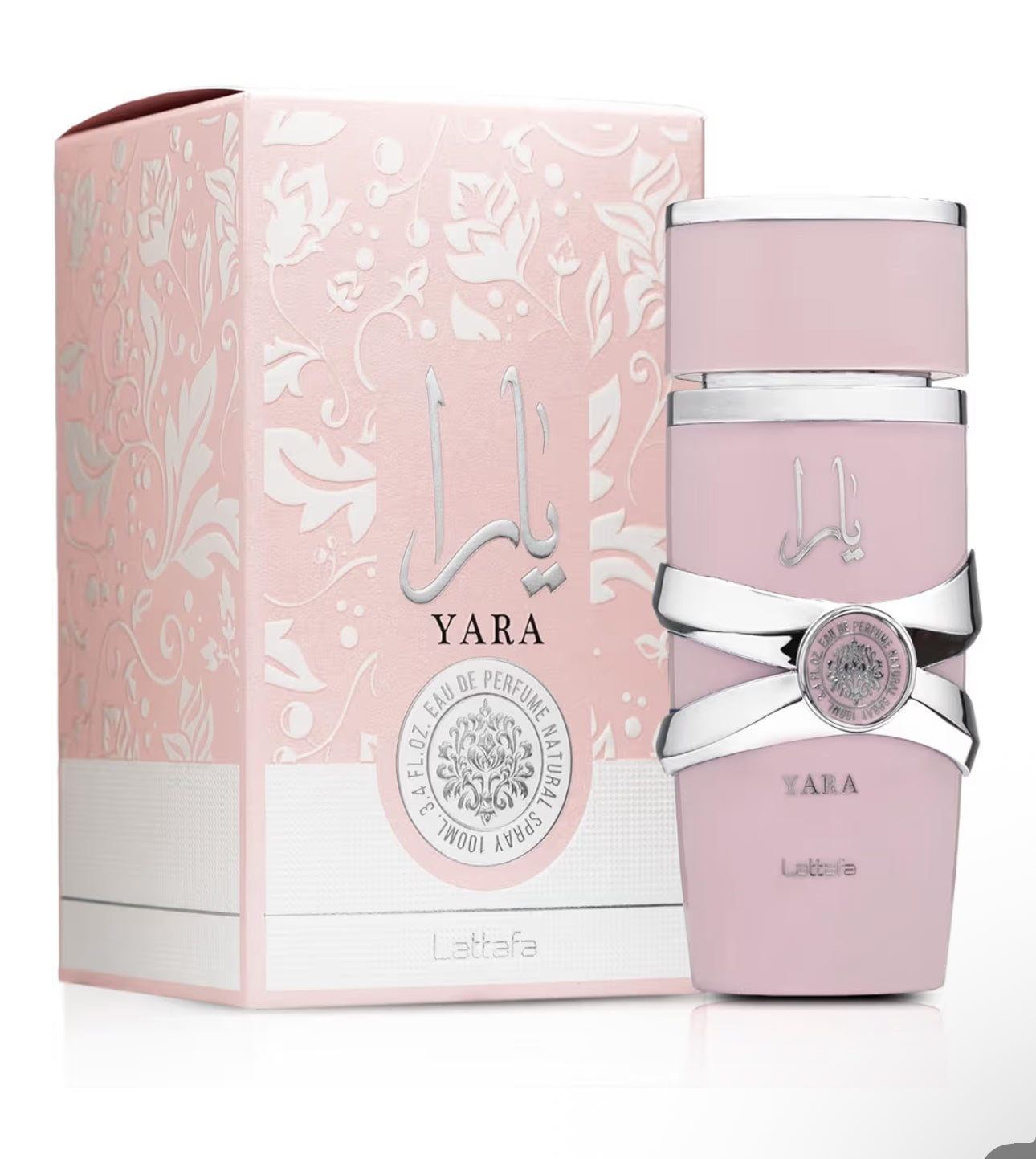 Lattafa Yara - Vanilla, Gourmand, Fruity, Floral - Eau de Parfum Long-Lasting Fragrance for Women, 3.40 Ounce / 100 ml
