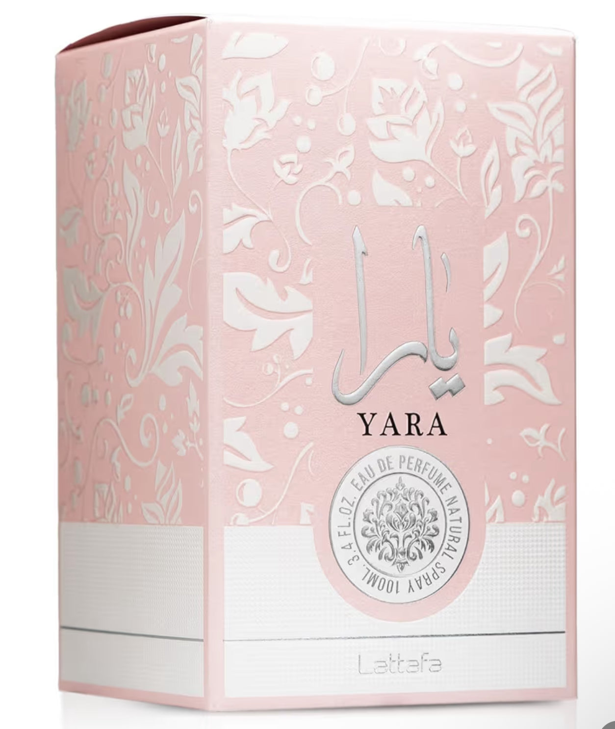 Lattafa Yara - Vanilla, Gourmand, Fruity, Floral - Eau de Parfum Long-Lasting Fragrance for Women, 3.40 Ounce / 100 ml
