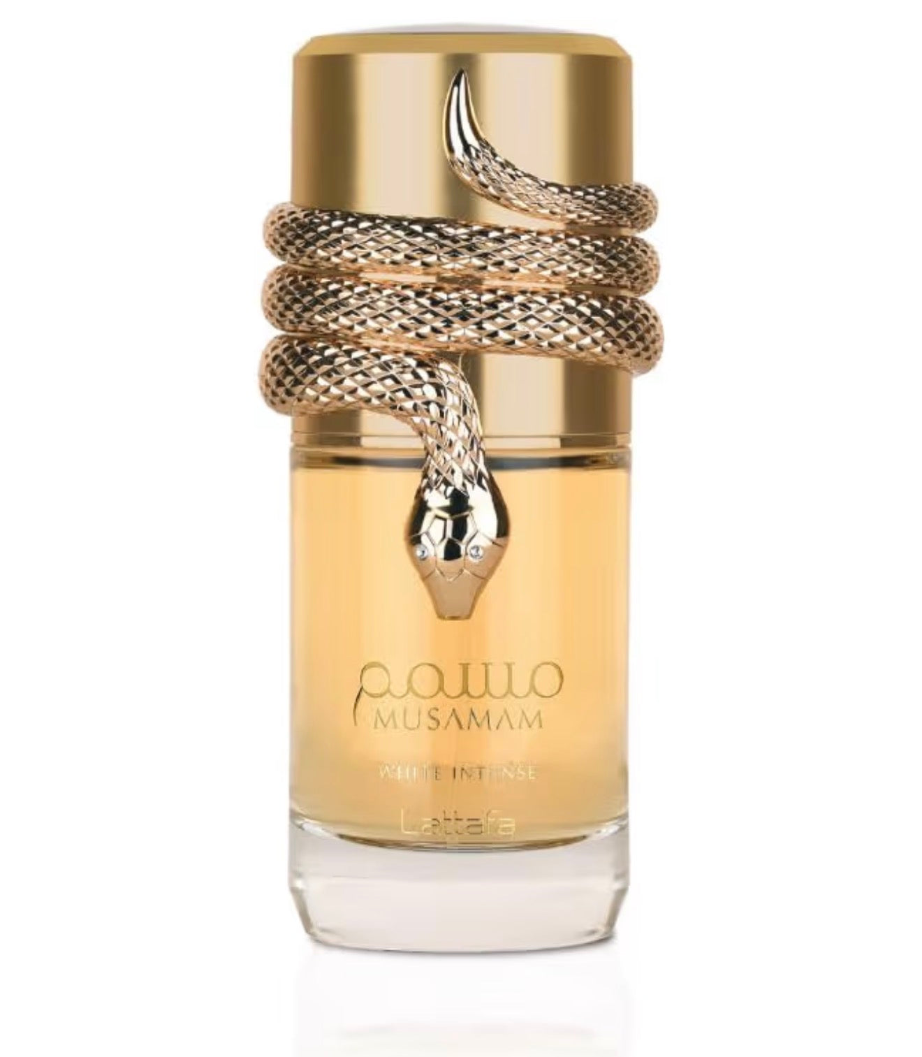 Lattafa Musamam White Intense Eau de Parfum Spray for Unisex, 3.4 Ounce