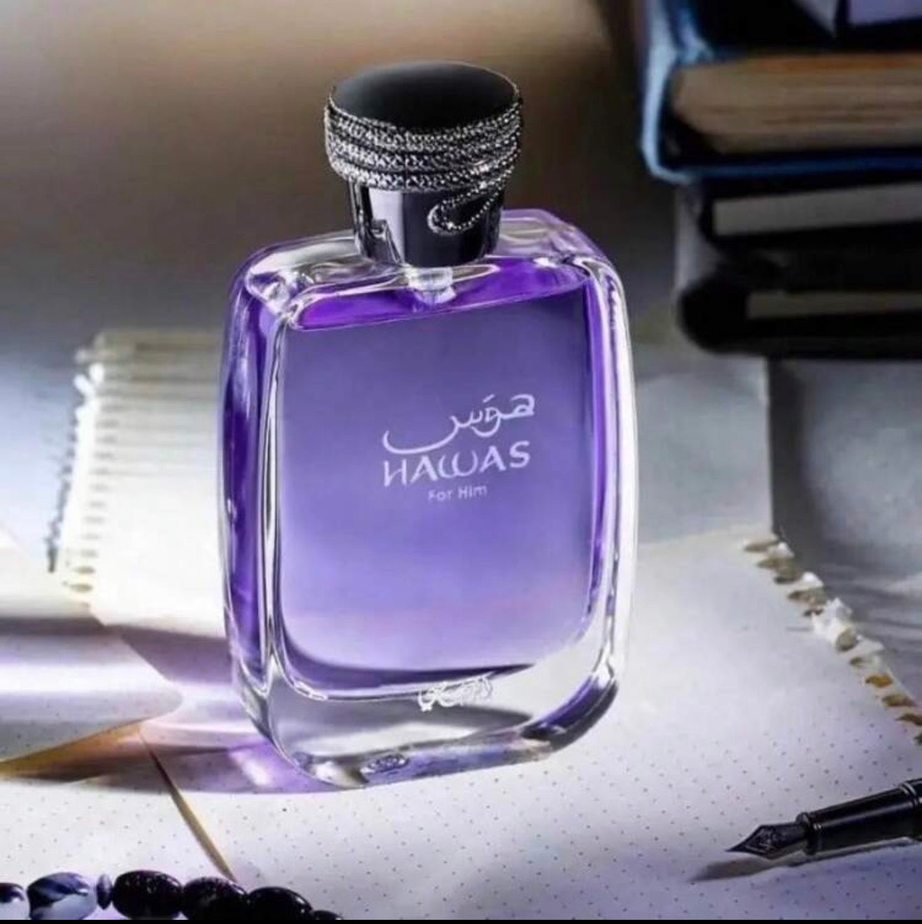 RASASI Hawas For Men Eau De Parfum Spray 100ML (3.4 Oz) - Long Lasting Arabian Perfume, Premium Perfume Men, Ideal for Special Occasions & Daily Elegance, A Bold and Captivating Fragrance