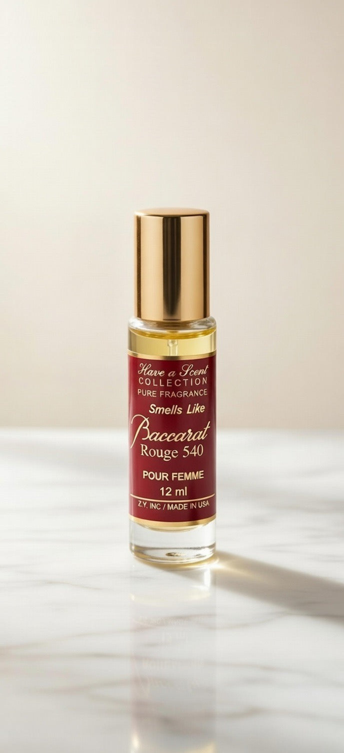 Perfume Baccarat Rouge 540 Parfum 12ml (Pack of 1 ) Eau De Parfum Unisex