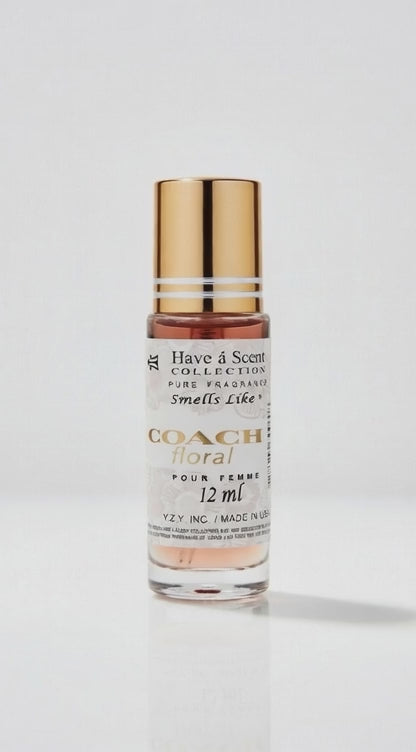Coach Floral Pour Femme Roll On Oil 12ml (Pack of 1 )